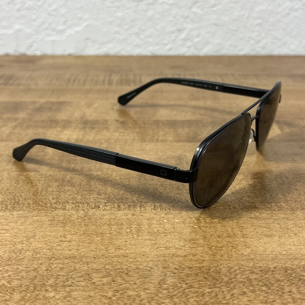 GUESS GU6862 05C Matte Black Aviator Sunglasses Frames  61-14-140‎ - Read Desc!